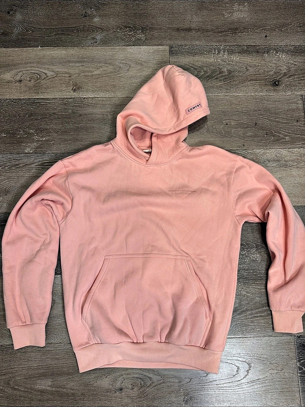 Comfrt Collection Pastel Edit Hoodie Pink Small